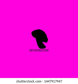 mushroom icon sign signifier vector