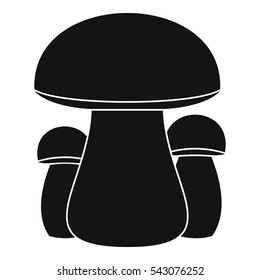 Mushroom icon. Simple illustration of mushroom vector icon for web