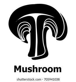 Mushroom icon. Simple illustration of mushroom vector icon for web