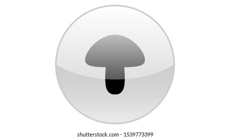 Mushroom icon vector design. Fall icons vector
