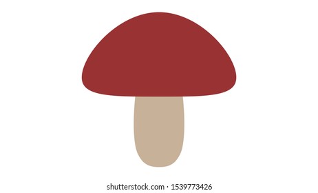 Mushroom icon vector design. Fall icons vector