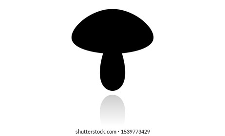 Mushroom icon vector design. Fall icons vector