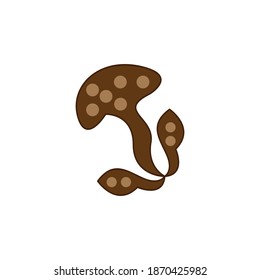 Mushroom icon vector design illustration
