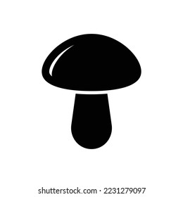 mushroom icon vector design template in white background