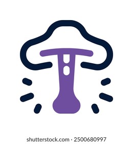 Icono de seta. Vector Icono de doble tono para su Sitio web, móvil, presentación y diseño de logotipo.