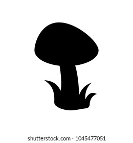 mushroom icon, vector illustration