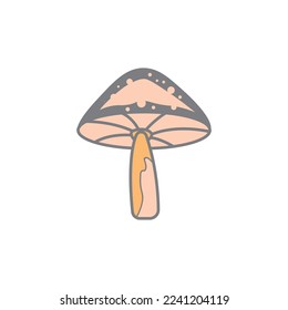 mushroom icon vector illustration design