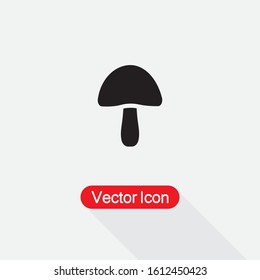Mushroom Icon Vector Illustration Eps10