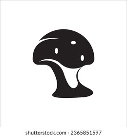 MUSHROOM ICON VECTOR ILLUSTRATION SYMBOL DESIGN