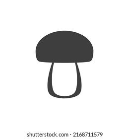 Mushroom icon for web design, apps, sticker, banner, poster, printing usage and part of logo.
