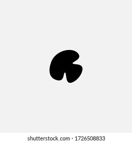 mushroom icon.mushroom vector on gray background