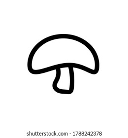 Vektorpilzsymbol. EPS. 10.