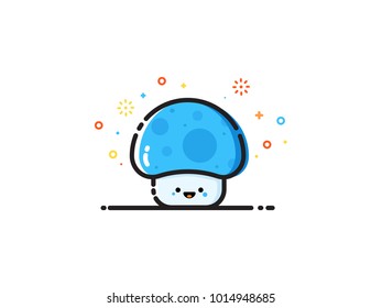 The mushroom illustration