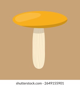 Mushroom illustration bring autumn vibe
