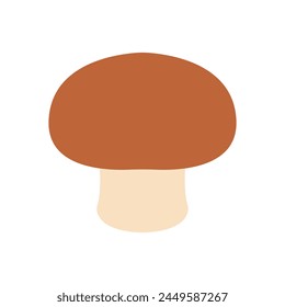 Mushroom illustration symbol sign vector fungi emoji