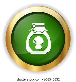 mushroom jar icon