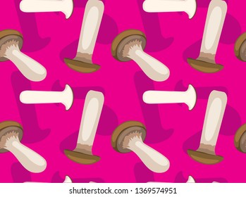 Mushroom King Trumpet Background Seamless Wallpaper