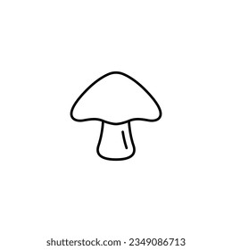 Mushroom line icon vector design