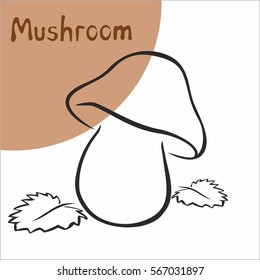 mushroom, logo