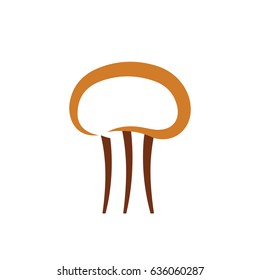 mushroom logo, 