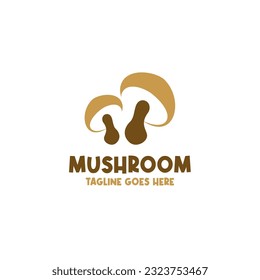 Mushroom Logo Design Concept Vector Illustration Symbol Icon