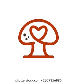 mushroom logo design ideas vector