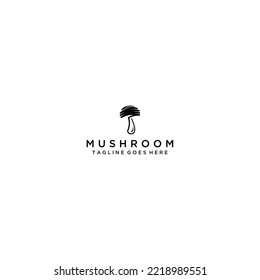 Mushroom Logo Design Vector .