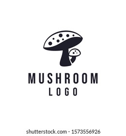 Mushroom logo designs vector, Cute Mushroom logo