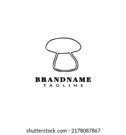 mushroom logo icon design template modern vector illustration