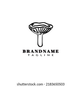 plantilla de diseño de iconos de logotipo de hongos ilustración vectorial moderna