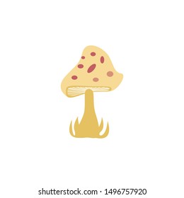 Mushroom logo template vector icon design