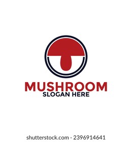 Mushroom logo vector, Creative Mushroom logo icon design template