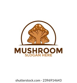 Mushroom logo vector, Creative Mushroom logo icon design template