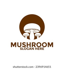 Mushroom logo vector, Creative Mushroom logo icon design template