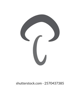 Mushroom Logo Vector Icon Template Illustration