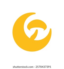 Mushroom Logo Vector Icon Template Illustration
