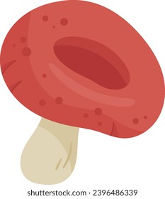 Mushroom Plant Icon Vector illustration