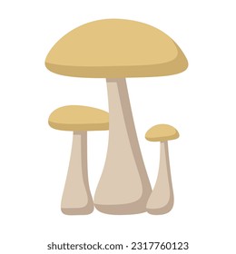 mushroom plant theme design illustration