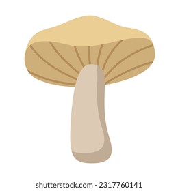 mushroom plant theme design illustration