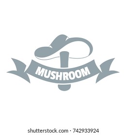 Mushroom product logo. Simple illustration of mushroom product vector logo for web