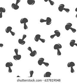 Mushroom seamless pattern. Vector illustration for backgrounds