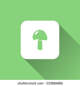 mushroom sign. icon design