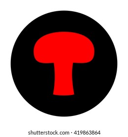 Mushroom simple icon