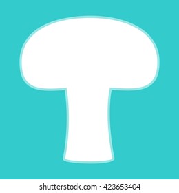 Mushroom simple icon