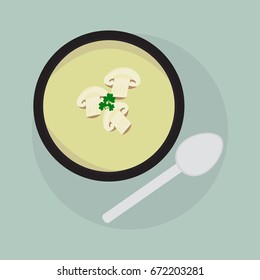 Mushroom soup