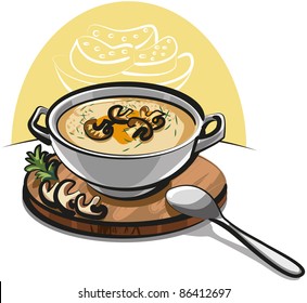 Mushroom soup