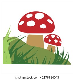 Mushroom T Shirt Design Image