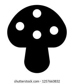 Mushroom, toadstool icon