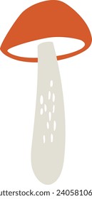 Mushroom Toadstool Plant Vector Illustration