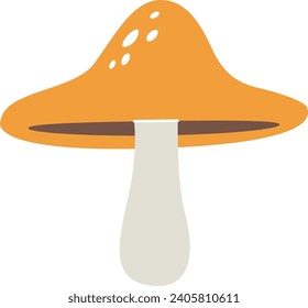 Mushroom Toadstool Plant Vector Illustration